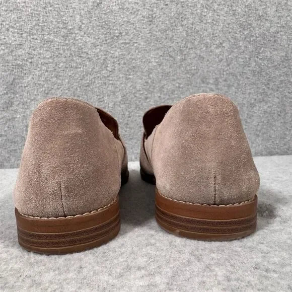 Franco Sarto Women's Beige Suede Loafers Size 9M Casual Shoes - Picture 2 of 11